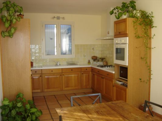 cuisine chene doré miel à repeindre à lambesc